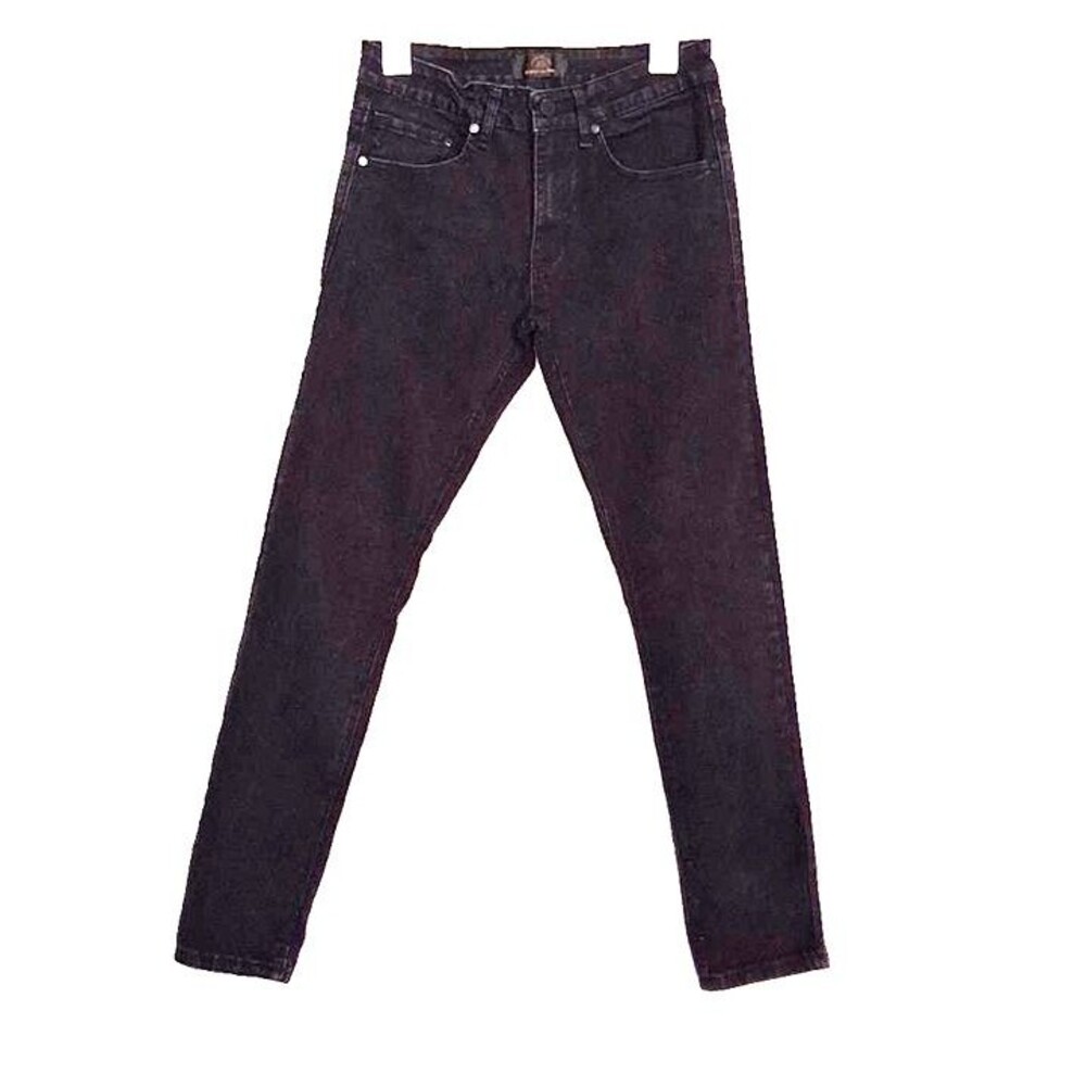 Across The Pond Womens'  Black Skinny Stretch Jeans Size 28 X 30